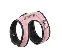Ferplast Mediano Pink Harness for Dog, Joy P L, Classic Style, Aluminium Material