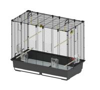 Ferplast Piano 6 Bird Cage - Brown / Black: 87 x 46.5 x 70cm (L x W x H)