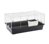 Ferplast Piggy Basic Rabbit & Guinea Pig Cage - Black: 95 x 57 x 46 cm (L x W x H)