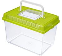 Ferplast Plastic Fish Aquarium GEO Medium Tank 2,5 L Small Animal Container Aqu