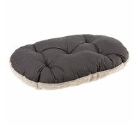 Ferplast Cat Bed, Dog Bed Washable Pet Mat Cushion in Cotton with Soft Padding, 55 x 36 cm. Brown