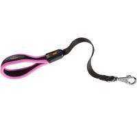 Ferplast Short Dog Lead ERGOFLUO, Large Dog Lead, Ergonomic Padded Handle, Leng