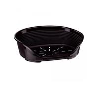 Ferplast Siesta Deluxe Dog Bed - Black - Size 12