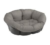 Ferplast Siesta DX2 Plastic Dog Bed Cushion Cover Sofa Cushion 2 Gray Beigefrom