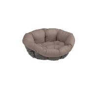 Ferplast Siesta DX6 Plastic Dog Bed Cushion Cover Sofa Cushion 6 Gray Beigefrom