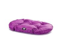 Ferplast Dog Bed Dog Cushion for Small Dogs Scratch-Resistant Fabric Machine Washable at 30° Waterproof Dog Mat 43 x 30 x 3 cm. Viola