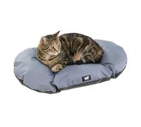 Ferplast Small Dog Bed Scratch Resistant Dog Mattress Waterproof Cushion Washable Pet Mat 55 x 36 x 3 cm. Grey