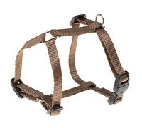 Ferplast Small Dog Harness CHAMPION XS, Cat Harness Adjustable in 3 Points, Easy to Wear, Chest 25-38 cm. Brown