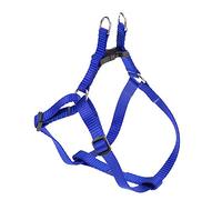 Ferplast Small Dog Harness EASY XS, Adjustable Cat Harness, Easy to Wear, 33-46 cm. Blue