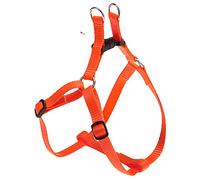 Ferplast Small Dog Harness EASY XS, Adjustable Cat Harness, Easy to Wear, 33-46 cm. Orange