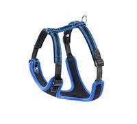 Ferplast Small Size Dog Harness ERGOCOMFORT EXTRA SMALL, Adjustable Dog Harness, Comfortable, Padded, Double Micro-adjustment Closure, Quick Release, Blue