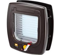 Ferplast Swing 7 Magnetic Cat Door, Brown