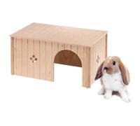 Ferplast Sin Maxi - Wooden Rabbit/Guinea Pig House - 52x31x26cm #1D144