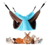 FerraDrend Guinea Pig Hammock, Hammock for Small Animals, Cuddly Cave Guinea Pigs, Soft and Warm Pets Cage Pet Hammock for Hamsters, Ferret Cage