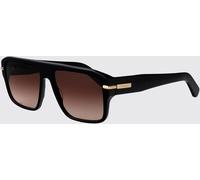 FERRAGAMO Aviator Sunglasses in Acetate with Gradient Lenses and Rectangular Frame - Size: 59 - male