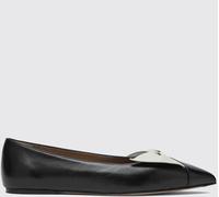FERRAGAMO Ballet Flat Woman color Black - Size: 7 - female