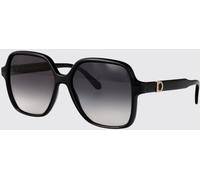 FERRAGAMO Butterfly Cat-Eye Acetate Sunglasses with Gancini Logo - Size: 57 - female