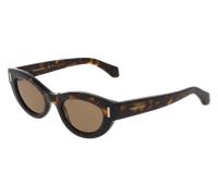 Ferragamo Donna Ferragamo SF2062SE 242 Sunglasses Acetato Havana Cat Eye Normale