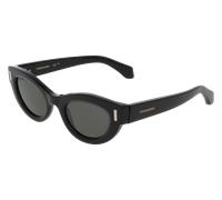 Ferragamo Donna SF2062SE 001 Sunglasses Acetato Nero Cat Eye Normale