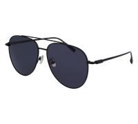 Ferragamo Man SF308S 002 Sunglasses Metal Black Grey Pilot Normal Normal