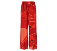 FERRAGAMO Palazzo Silk Pants 38 IT
