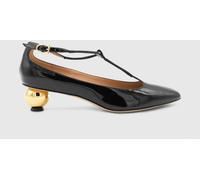 FERRAGAMO Pump Woman color Black - Size: 5½ - female