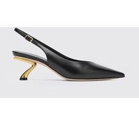 FERRAGAMO Pump Woman color Black - Size: 9½ - female
