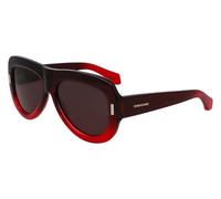 Ferragamo Woman SF2029SE 615 Sunglasses Acetate Red Pilot Normal Normal