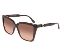 Ferragamo SF2085SE 665 Woman Sunglasses Acetate Red Squared Normal