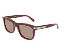 Ferragamo SF2088S 600 Man Sunglasses Acetate Red Brown Squared Normal