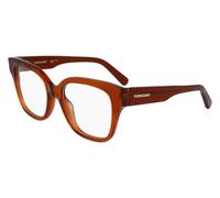 FERRAGAMO SF2952N 261 TRANSPARENT CARAMEL 53/19/140 FEMALE Eyewear Frame