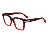 Ferragamo SF3009 615 Woman Optical frames Acetate Red Squared Normal