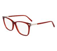 Ferragamo SF3013 616 Woman Optical frames Acetate Red Squared Normal