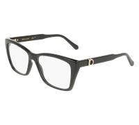 Ferragamo SF3030E 1 Woman Optical frames Black Squared Normal