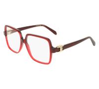 Ferragamo SF3058 615 Woman Optical frames Acetate Red Squared Normal