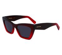 Ferragamo SF929SN 615 Woman Sunglasses Acetate Red Butterfly Normal Normal