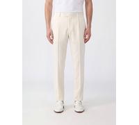 FERRAGAMO Slim Fit Tailored Trousers in Cotton and Cashmere - Size: 50 - male