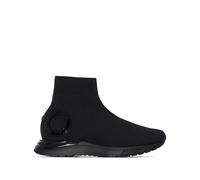 Ferragamo sock-style slip-on sneakers - Black 6.5C