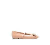 Ferragamo Vara leather ballet flats - Brown 5.5-7-8-9