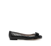 Ferragamo Varina quilted ballerina shoes - Black 3.5C-4.5C-5B-5C-5.5B-5.5C-6C-6.5C-7B-7C-7.5C-8C-8.5C-9C-10B-10C