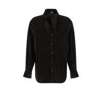 FERRAGAMO Velvet Overshirt 38 IT