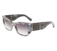 Ferragamo Woman SF1059S 028 Sunglasses Acetate Grey Grey Squared Normal Shaded