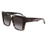 Ferragamo Woman SF1060SN 021 Sunglasses Acetate Grey Squared Normal Normal