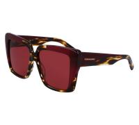 Ferragamo Woman SF1060SN 215 Sunglasses Acetate Brown Squared Normal Normal