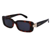 Ferragamo Woman SF1105S 240 Sunglasses Acetate Havana Grey Squared Normal Normal