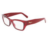 Ferragamo Woman SF2922 613 Optical frames Plastic Transparent red Squared