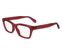 Ferragamo Woman SF2986 616 Optical frames Acetate Red Squared Normal Normal