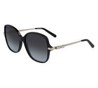 Ferragamo Woman SF990SR 001 Sunglasses Acetate Black Grey Squared Shaded