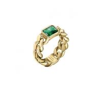 Ferragni Women's Ring Chiara Collection Bossy Chain J19AUW35 Unprecious Metal Cubic Zirconia