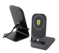 Ferrari 15W Magnetic Wireless Charger Black - FEMFBMALK